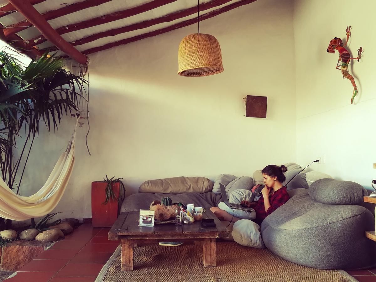 La Casa De Hercilia Boutique Barichara Εξωτερικό φωτογραφία